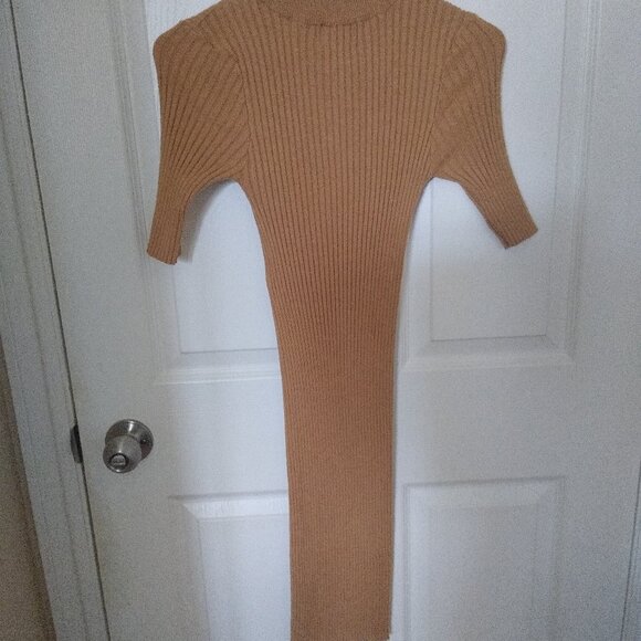 Pieces PCCRISTA O Neck Knit Bodycon Mini Dress - Picture 2 of 10